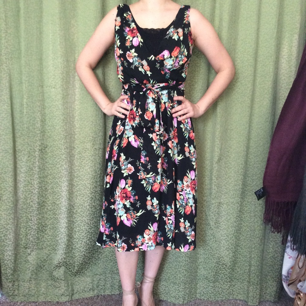 Lindy Bop floral dress